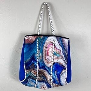She & Sho Clothing Co. Neoprene Multi Colored Bag set